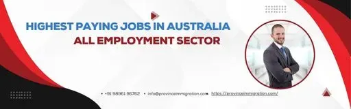 Highest Paying Jobs in Australia all Employment Sector